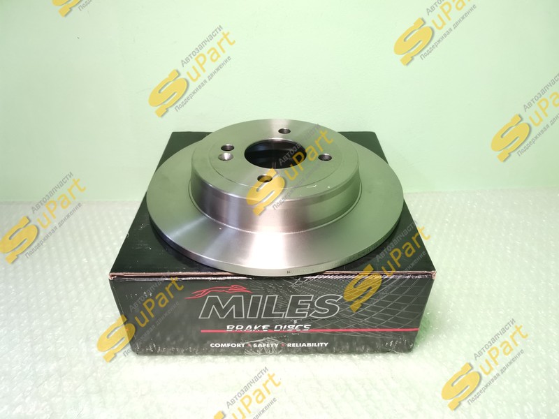 Диск тормозной Solaris 1 2 (2010- ) Rio 3 4 (2011- ) задний / MILES