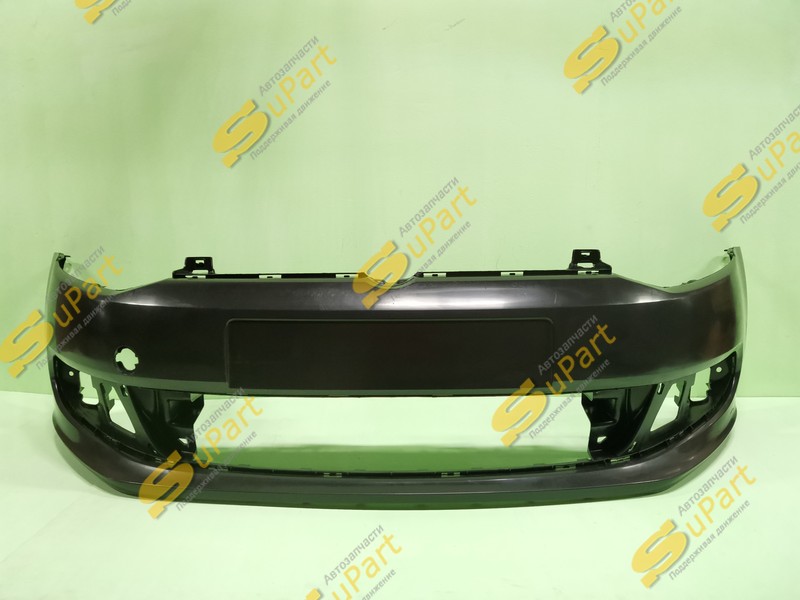 Бампер VW Polo (2010-2015) передний под покраску / ТЕХНОПЛАСТ