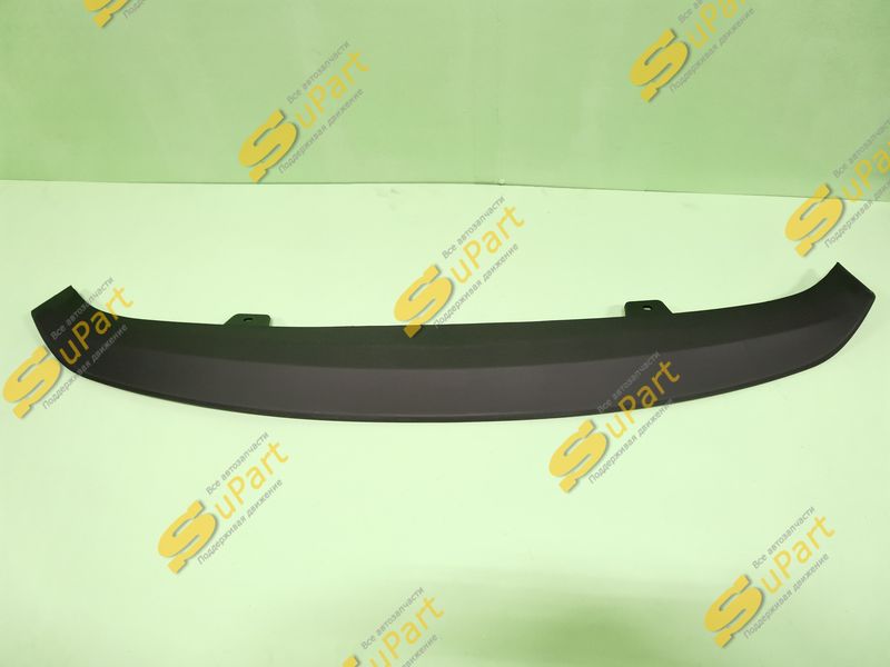 Накладка (фартук) (юбка) заднего бампера Hyundai Solaris (2014-2016) седан / SAT