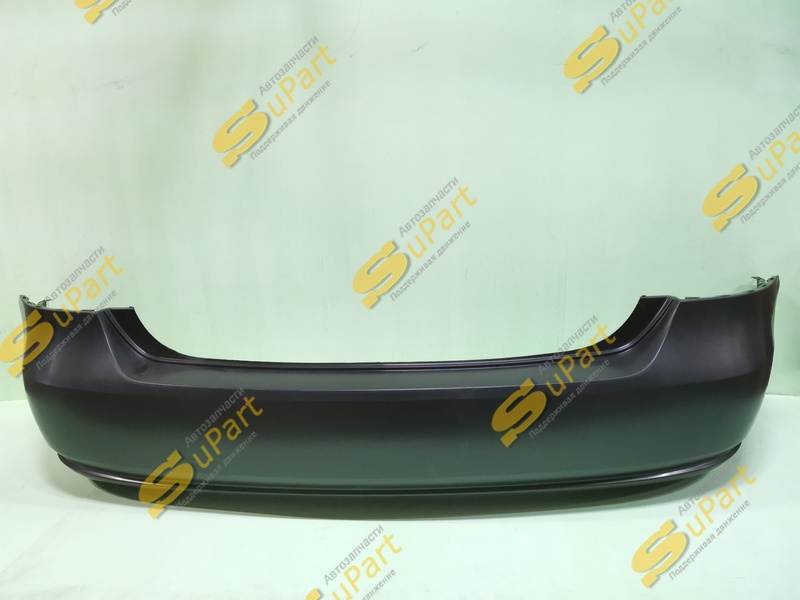 Бампер VW Polo (2010-2015) задний под покраску / SAT