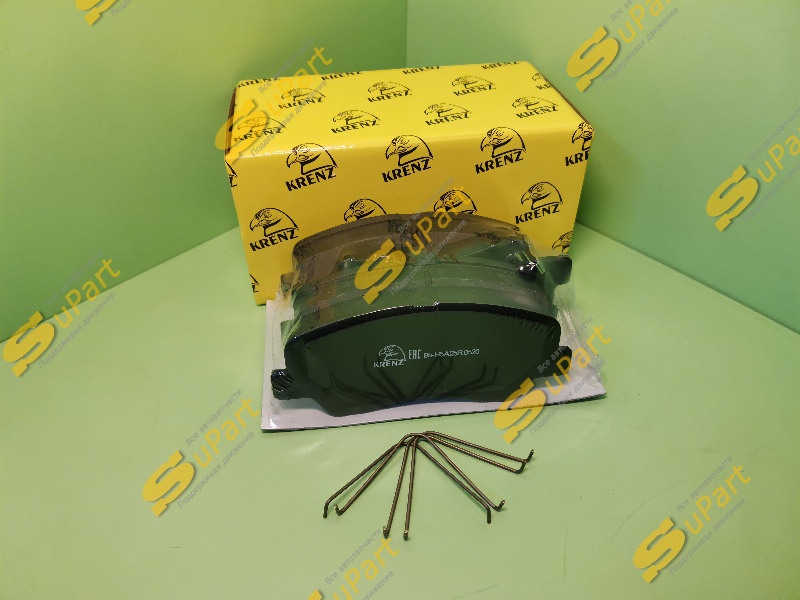 Колодки тормозные Solaris 1 2 (2010- ) Rio 3 4 (2011- ) передние дисковые / KRENZ (BBH5A25R)