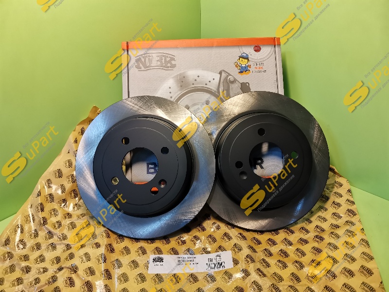 Диск тормозной Solaris 1 2 (2010- ) Rio 3 4 (2011- ) задний / NIBK