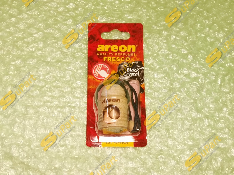 Ароматизатор подвесной AREON Черный кристалл FRESCO BLACK CRISTAL / AREON