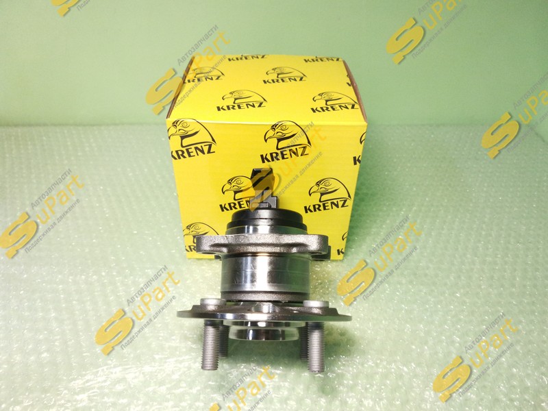 Ступица Solaris 2 (2017- ) Rio 4 (2017- ) задняя в сборе с подшипником с АБС левая = правая / KRENZ (DJ3410)