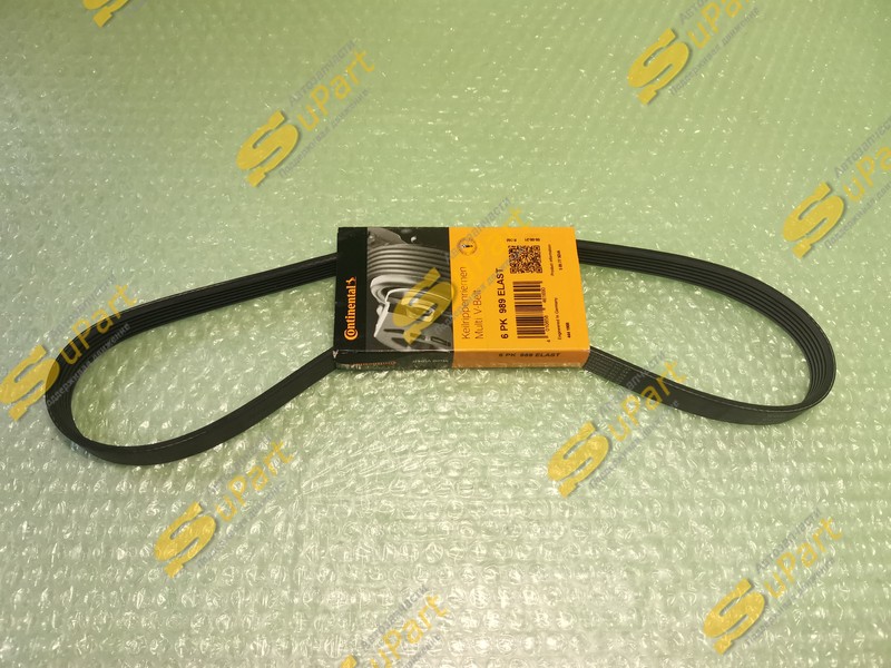 Ремень приводной Polo (2015- ) Rapid (2015- ) с кондиционером с электроусилителем / CONTITECH