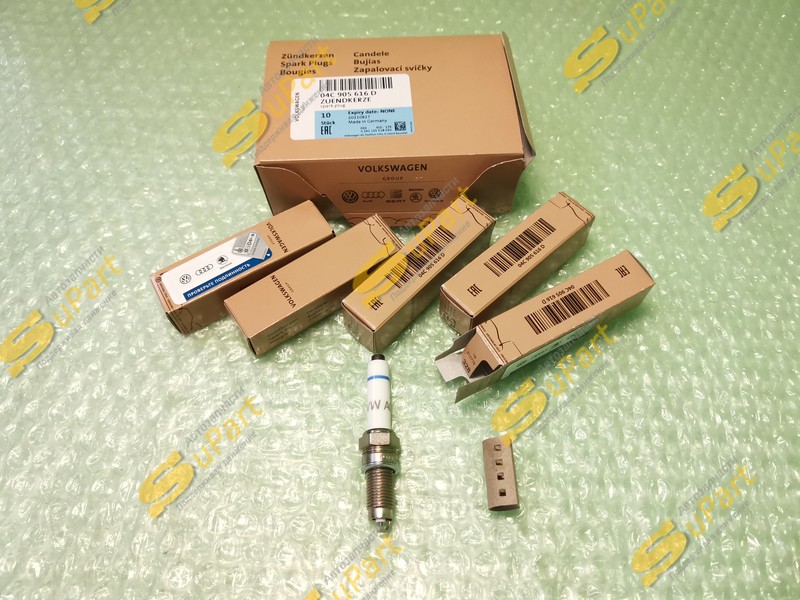 Свеча зажигания VW Polo (2015- ) Rapid (2013- ) / VAG (04C905616D)