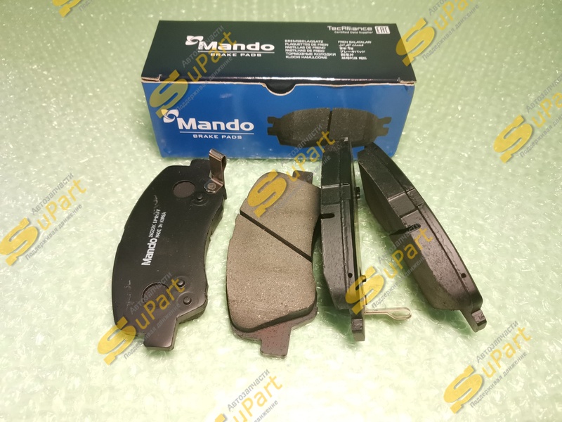 Колодки тормозные Solaris 1 2 (2010- ) Rio 3 4 (2011- ) передние дисковые / MANDO (MPH64)