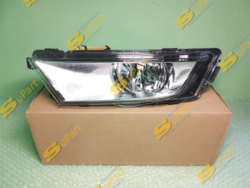 ПТФ Skoda Octavia (2013-2017) передняя левая хром / FORWARD