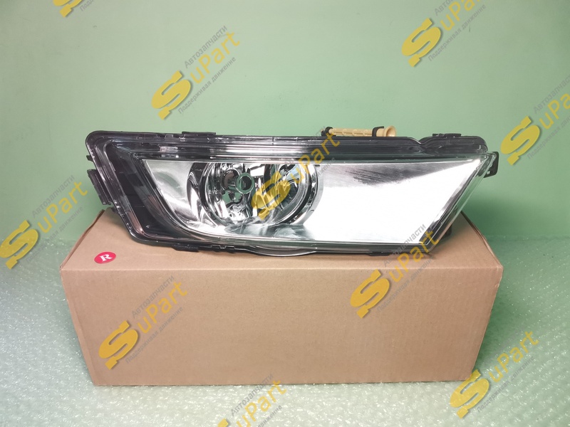 ПТФ Skoda Octavia (2013-2017) передняя правая хром / FORWARD