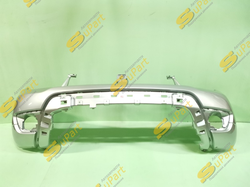 Бампер Renault Duster (2015-2020) передний СЕРЕБРИСТЫЙ / SUPART
