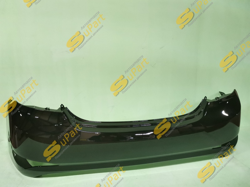 Бампер Hyundai Solaris (2014-2016) задний ЧЕРНЫЙ / СПЕЦАВТОПЛАСТ