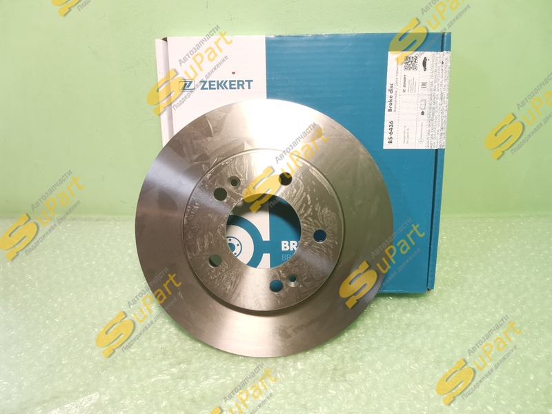 Диск тормозной Kia Ceed (2018- ) задний 272мм / ZEKKERT