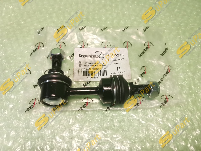 Стойка стабилизатора (косточка) Kia Ceed A2 (2012-2018) i30 (2012-2018) задняя левая = правая / KORTEX (KLS5278)