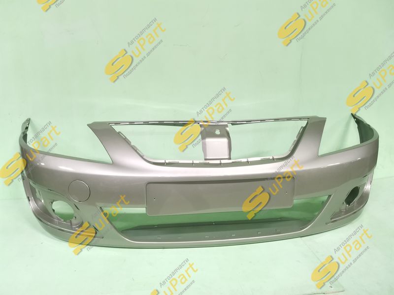 Бампер Lada Largus (2012-2021) передний БЕЖЕВЫЙ (серый базальт) / СПЕЦАВТОПЛАСТ