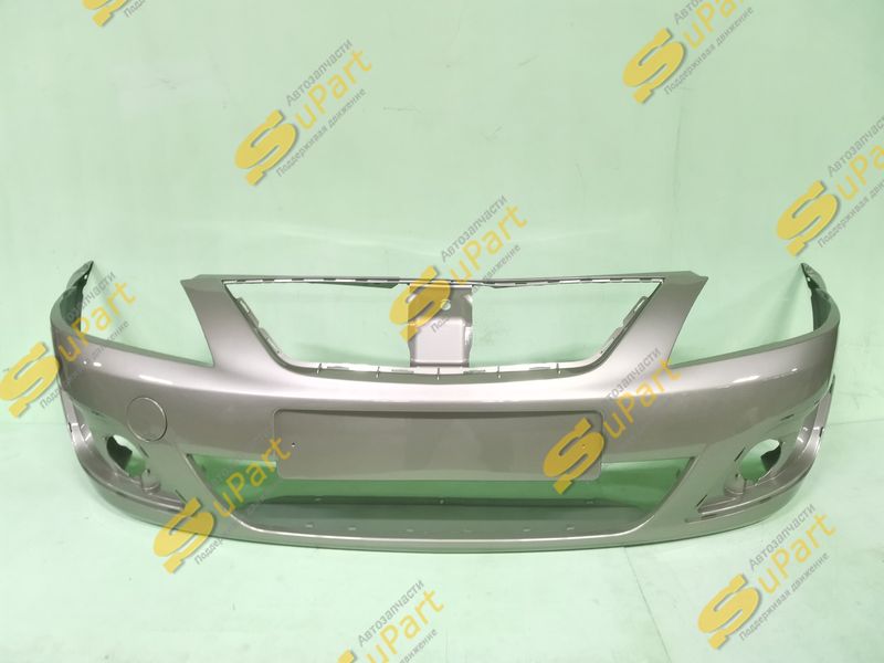 Бампер Lada Largus (2012-2021) передний БЕЖЕВЫЙ (серый базальт) / НН