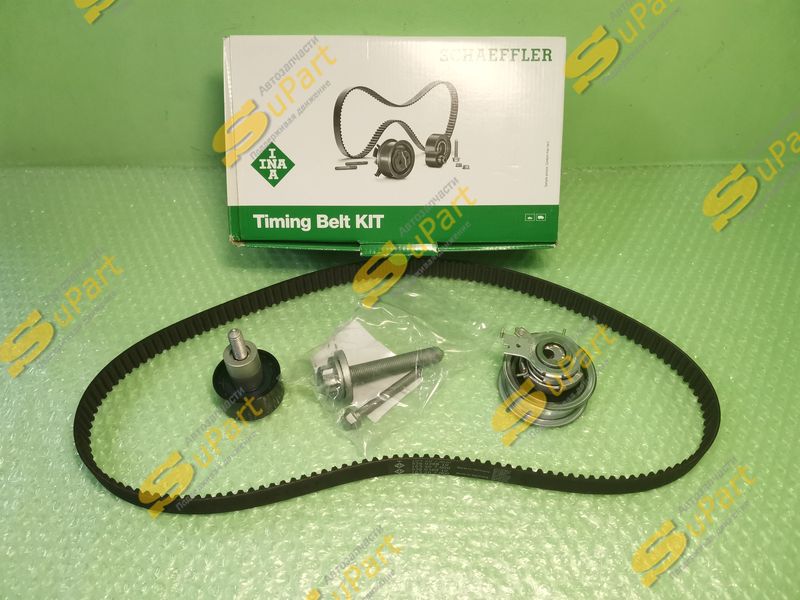 Ремень ГРМ Polo (2015- ) Rapid (2015- ) Octavia (2013- ) 1.6 с роликами комплект / INA (530059211)