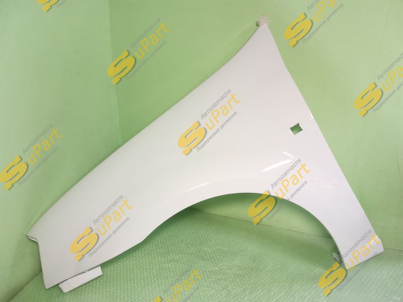 Крыло Lada Largus (2012-2021) переднее левое БЕЛОЕ (ледниковый) / НН