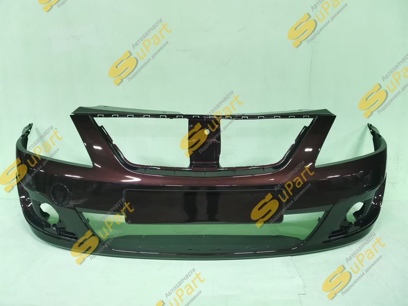 Бампер Lada Largus (2012-2021) передний БОРДОВЫЙ (кашемир) / НН