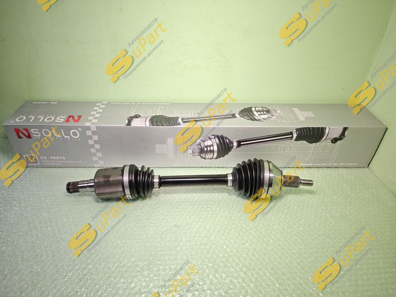 Привод Polo (2010- ) Rapid (2012- ) в сборе левый АКПП / SOLLO