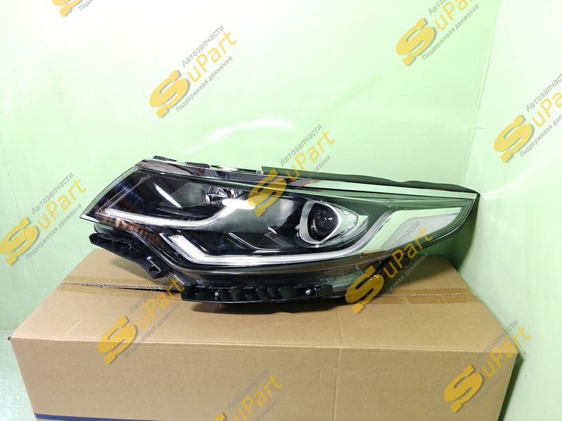 Фара Kia Optima (2018- ) галоген с ДХО LED передняя левая / O.E.M. China