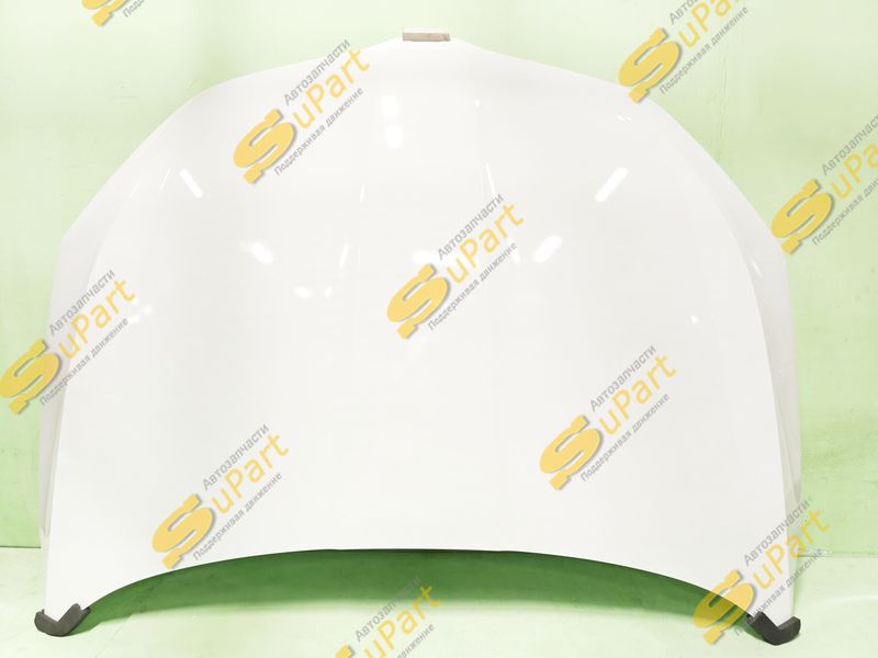 Капот Skoda Octavia A7 (2017-2020) передний БЕЛЫЙ / ТЕХНОПЛАСТ