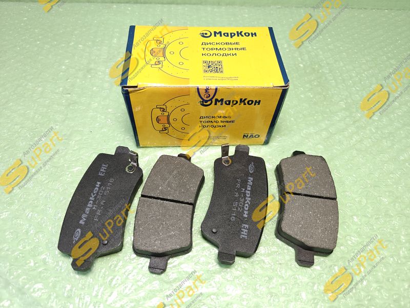 Колодки тормозные Москвич 3 (2022- ) Jac JS4 (2020- ) 1.5 задние дисковые / МАРКОН