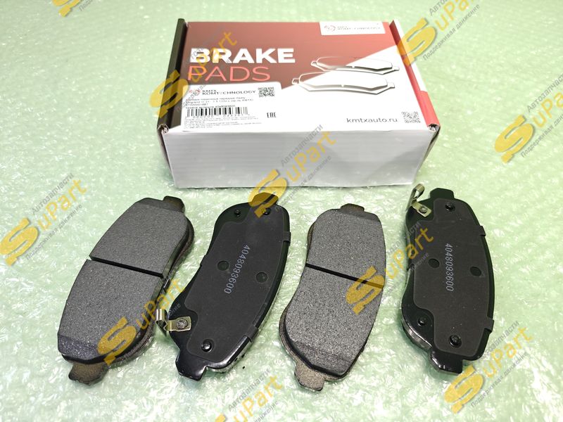 Колодки тормозные Geely Emgrand (2021- ) передние дисковые / KOMTECHNOLOGY