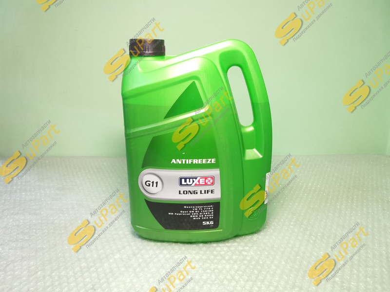 Антифриз зеленый G11 Long Life (5кг) / LUXE