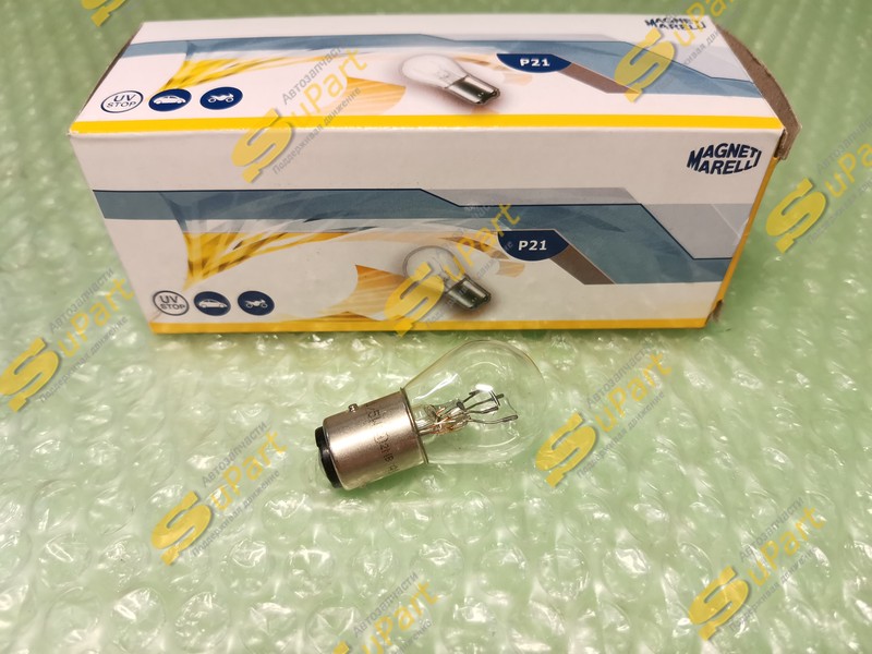 Лампа P21/5W накаливания 12V 2-х контактная / MAGNETI MARELLI