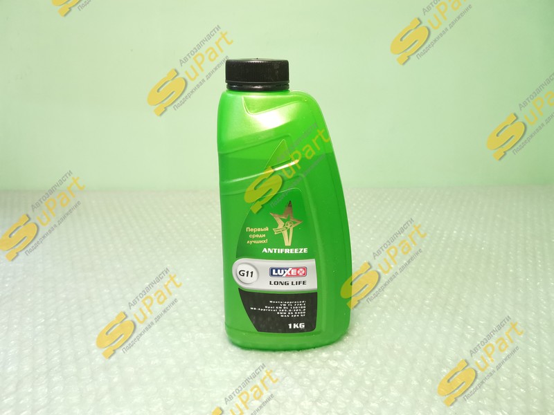 Антифриз зеленый G11 Long Life (1кг) / LUXE