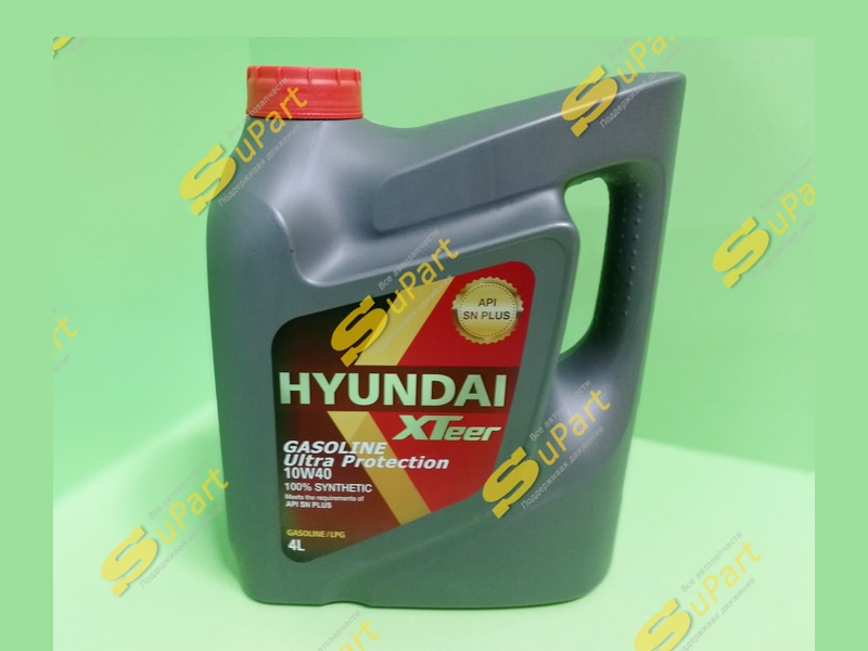 Масло моторное HYUNDAI XTEER Gasoline Ultra Protection 10W-40 (4л) синтетическое