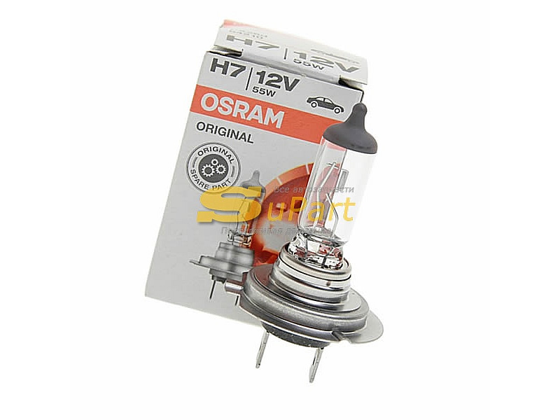 Лампа H7 55W ближний свет и проивотуманные фары / OSRAM