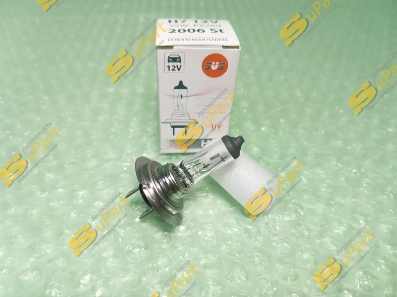 Лампа H7 55W ближний свет и проивотуманные фары / SVS