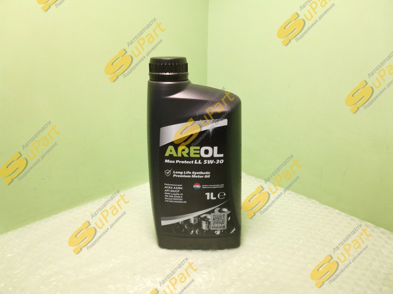 Масло моторное AREOL 5W-30 Max Protect LL (1л) синтетическое