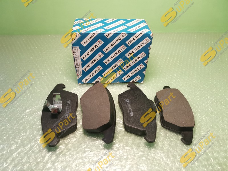 Колодки тормозные VW Polo (2015- ) Rapid (2012- ) Audi A1 8X (2010-2018) передние / QUATTRO FRENI