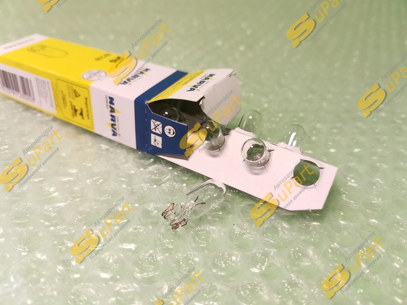 Лампа W5W накаливания 12V 5W (W2.1x9.5d) габарит / NARVA