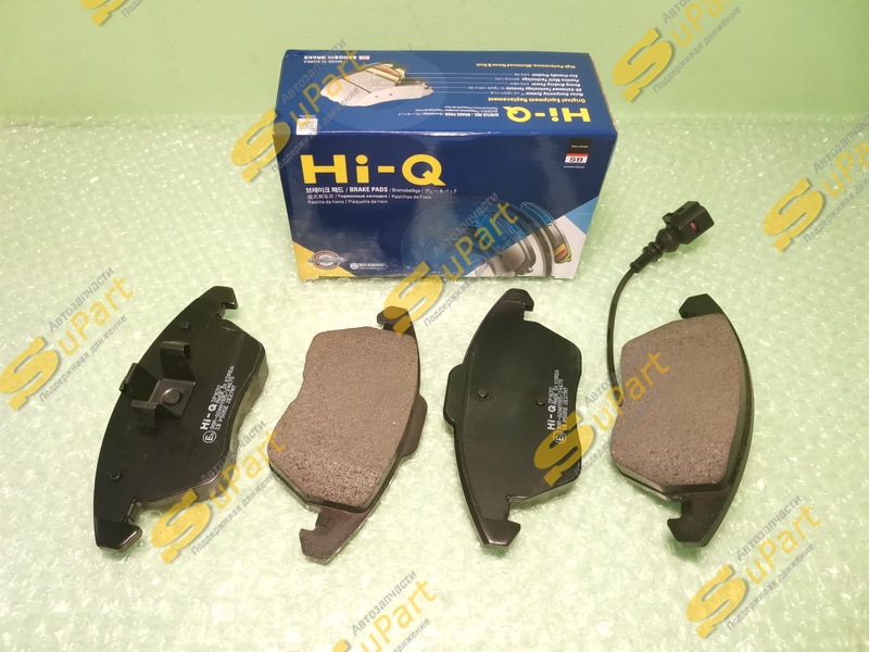 Колодки тормозные VW Polo (2015- ) Rapid (2012- ) Audi A1 8X (2010-2018) передние / SANGSIN