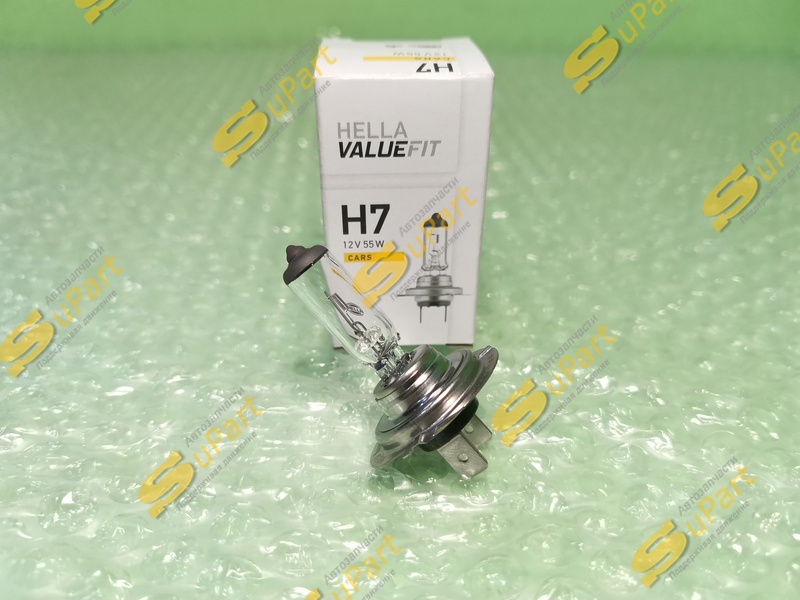 Лампа H7 55W ближний свет и проивотуманные фары / HELLA/BEHR/PAGID