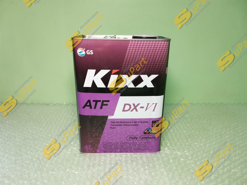 Масло трансмиссионное 6АКПП Polo (2010- ) Rapid (2012- ) G055540A2 (4л) / KIXX
