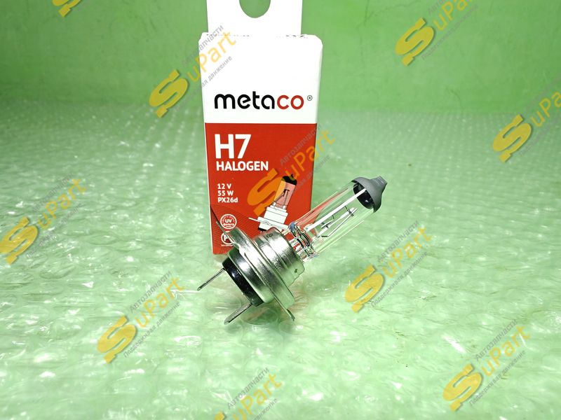 Лампа H7 55W ближний свет и проивотуманные фары / METACO