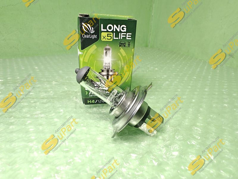 Лампа H4 12V-60/55W / CLEARLIGHT